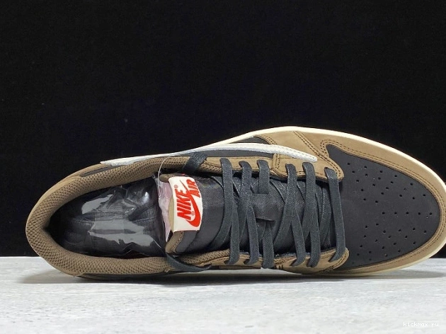 Rep Dark Low Mocha CQ4277-001 Travis Scott OG Jordan x 1 SP Air 0809